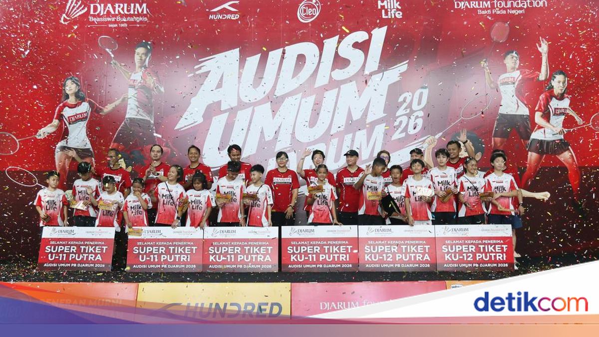 15 Atlet Muda Bulutangkis Mendapatkan Super Tiket di Audisi PB Djarum