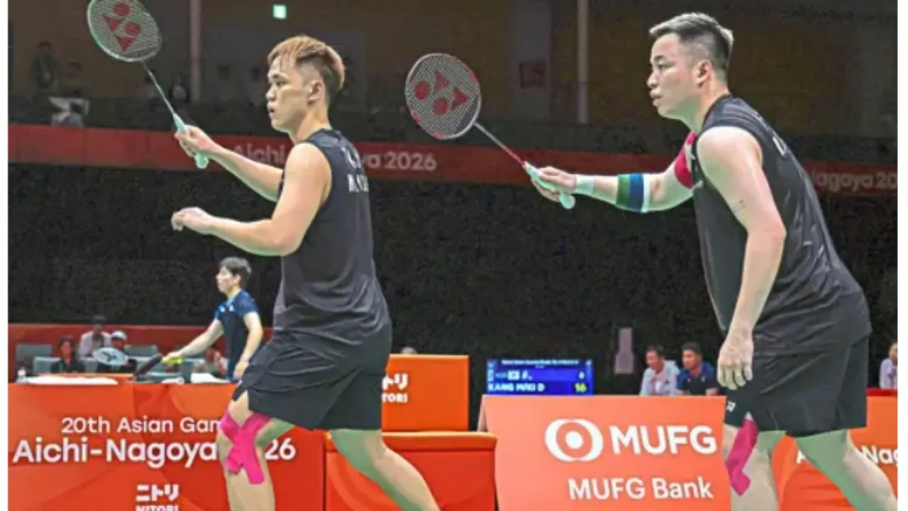 Aaron Chia dan Tee Kai Wun Tersingkir di 16 Besar Asian Games 2026