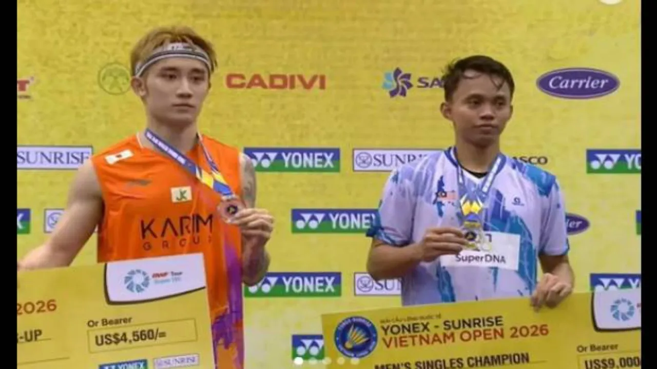 Aidil Sholeh Ali Sadikin Menjadi Juara Pertama di Vietnam Open 2026