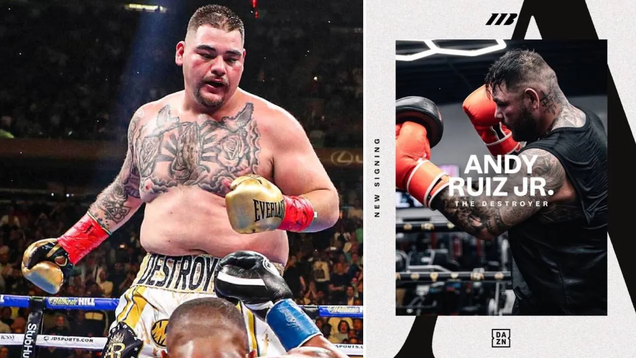 Andy Ruiz Jr Resmi Bergabung dengan Matchroom Boxing untuk Memulai Babak Baru