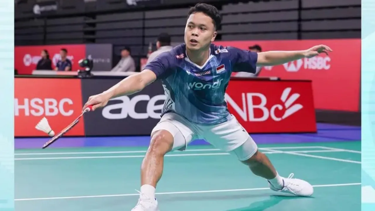 Anthony Sinisuka Ginting Melaju ke 16 Besar Kudus Indonesia Masters 2026