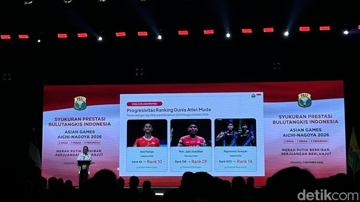 Ketua Umum PBSI Apresiasi Medali Asian Games, Ingatkan Masih Ada Tantangan