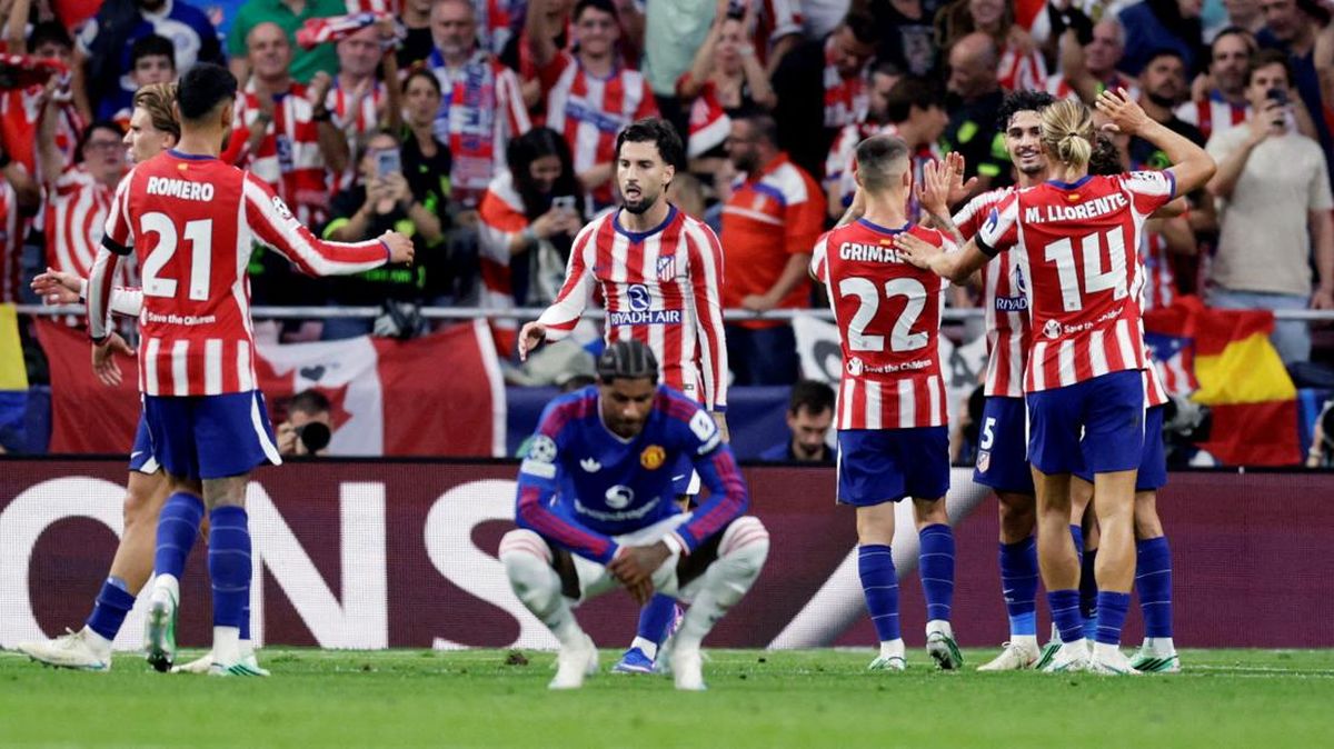 Atletico Madrid Kembali Menaklukkan Manchester United