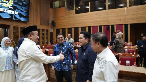 Menpora Erick Bahas Kebijakan dan Anggaran Olahraga dalam Raker dengan Komisi X DPR RI