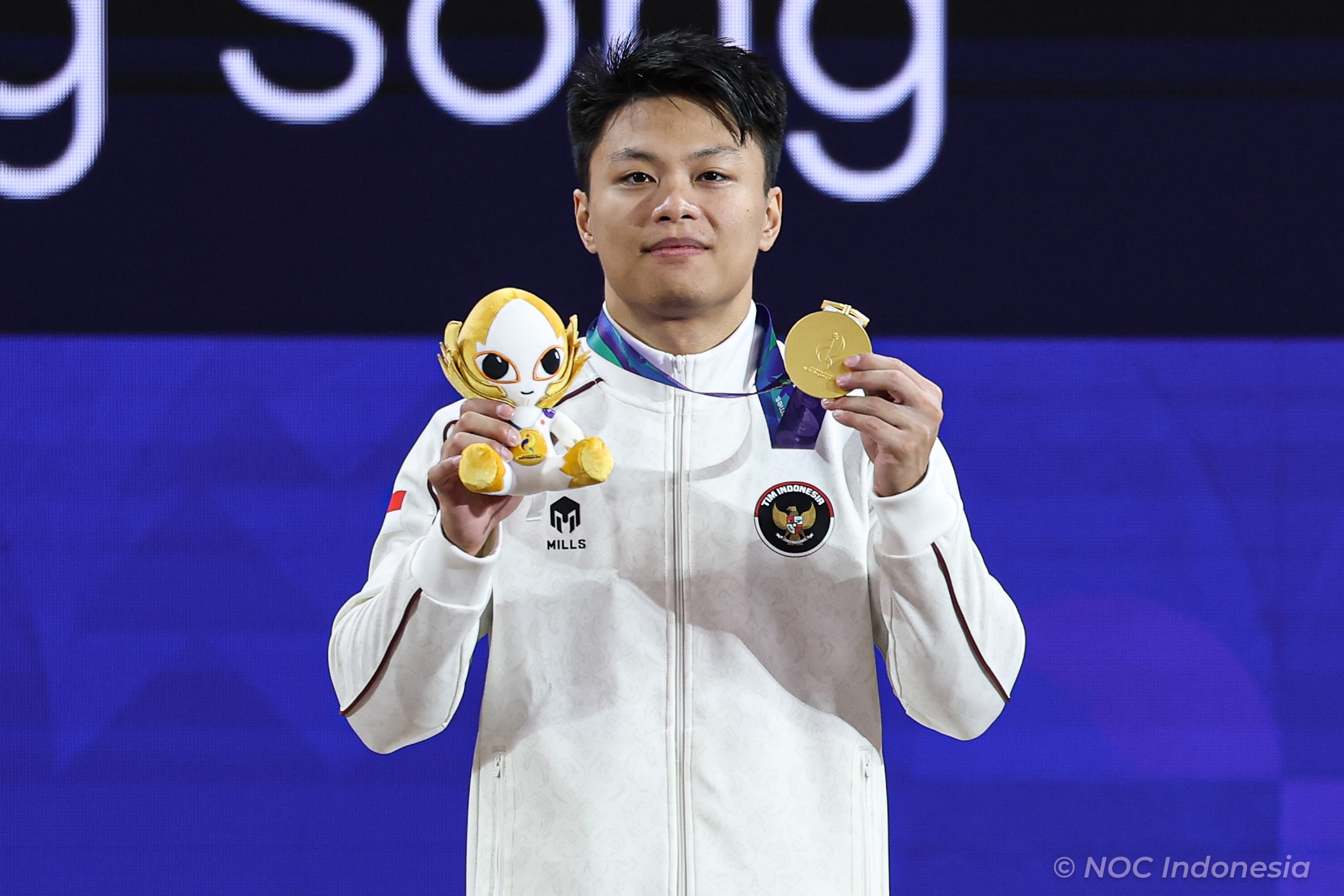 Rahmat Erwin Abdullah Persembahkan Emas Kedua untuk Indonesia di Asian Games 2026