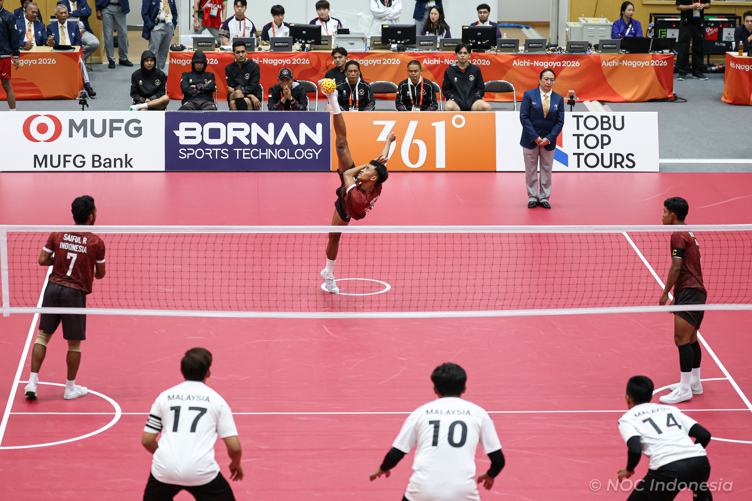 Timnas Sepak Takraw Indonesia Raih Perak di Asian Games 2026 Setelah Kalah dari Jepang