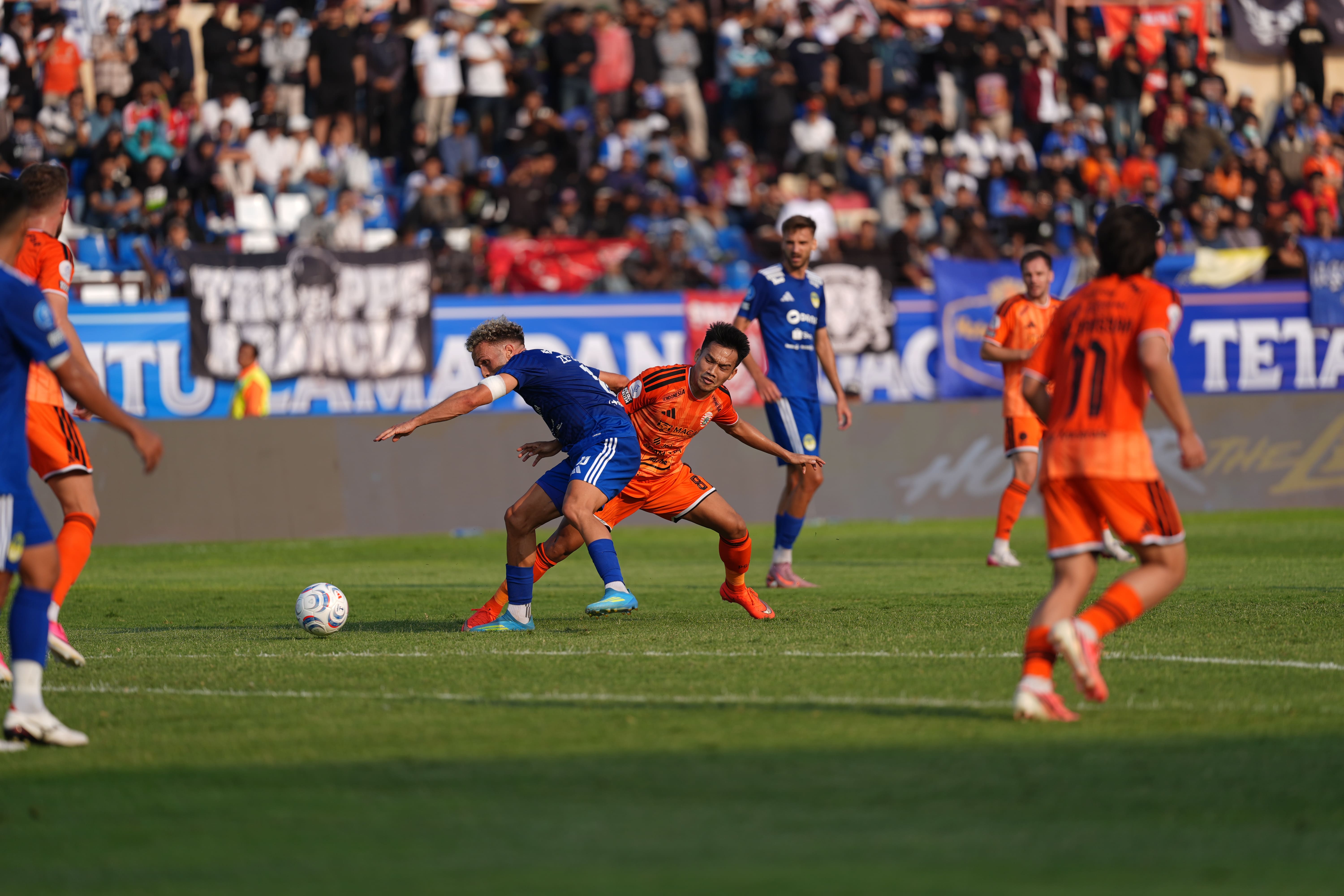 Pertandingan PSIM Yogyakarta vs PSM Makassar Tanpa Penonton