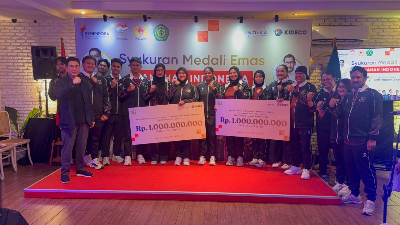 Penghargaan untuk Nurisa Dian Ashrifah atas Prestasi di Asian Games 2026