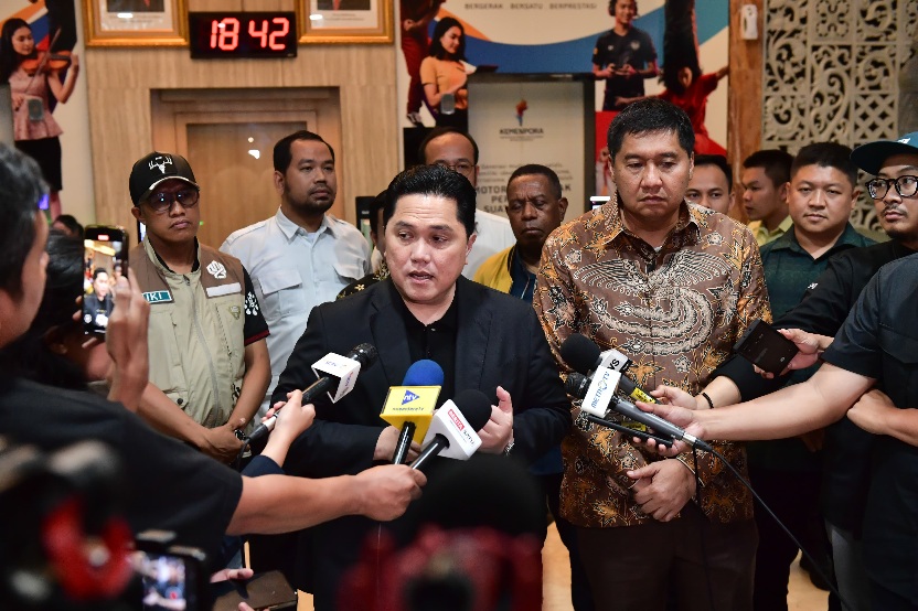 Diskusi Strategis Menpora Erick Thohir dan Menteri PKP Maruarar Sirait Terkait Piala Presiden 2026 serta Program Rumah Atlet