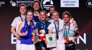 Bulu Tangkis Denmark Rombak Skuad Ganda Campuran