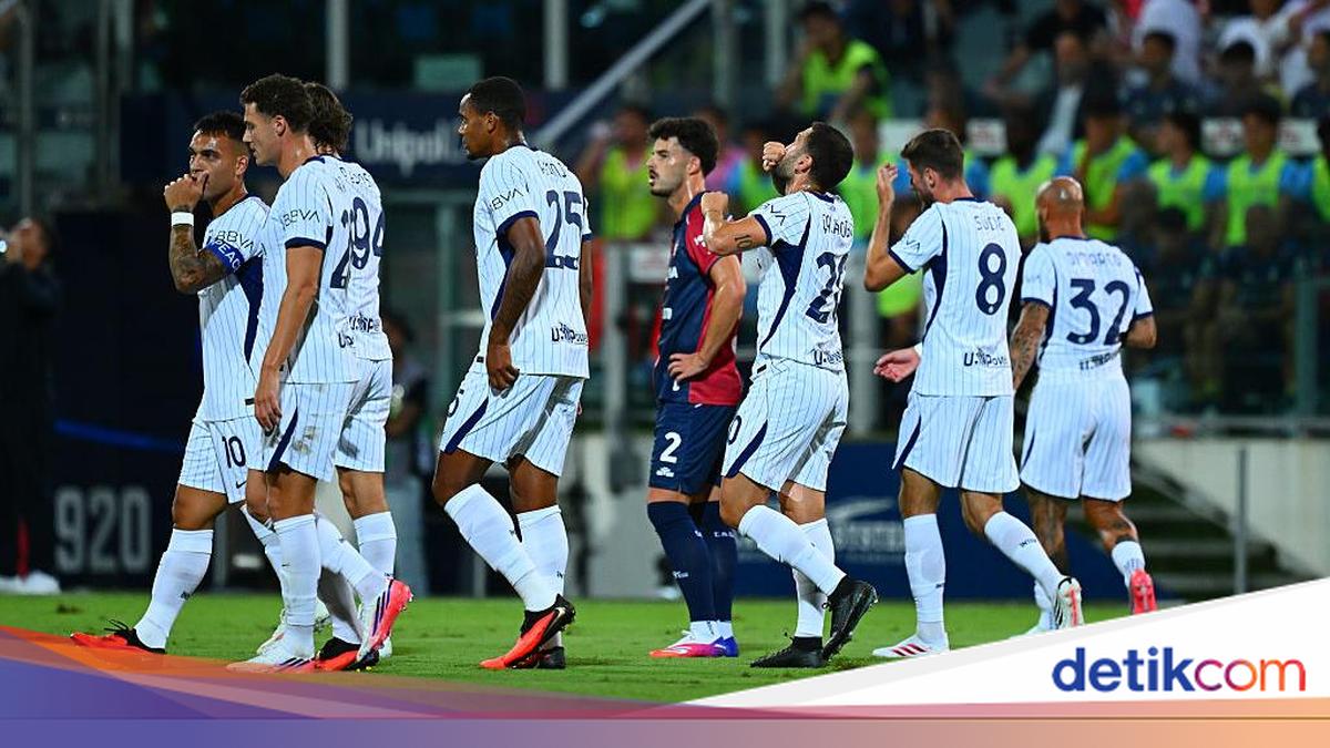 Kemenangan Tipis Inter Milan atas Cagliari Berkat Gol Calhanoglu