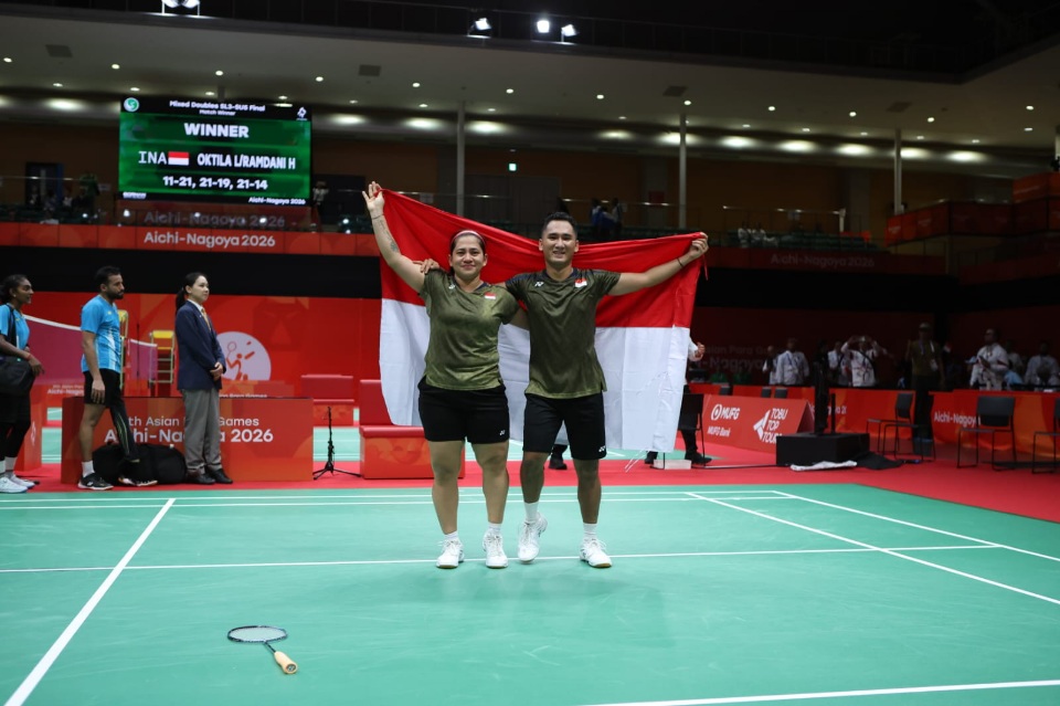 Ratri dan Hikmat Raih Emas Keempat Beruntun di Asian Para Games 2026