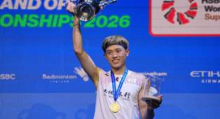 Juara All England Lin Chun Yi Mundur Dari Kejuaraan Asia Akibat Cedera Otot Paha