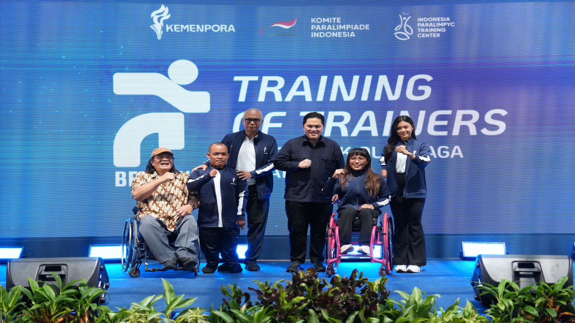 Menpora Erick Thohir Dukung Sertifikasi Pelatihan untuk Penyandang Disabilitas