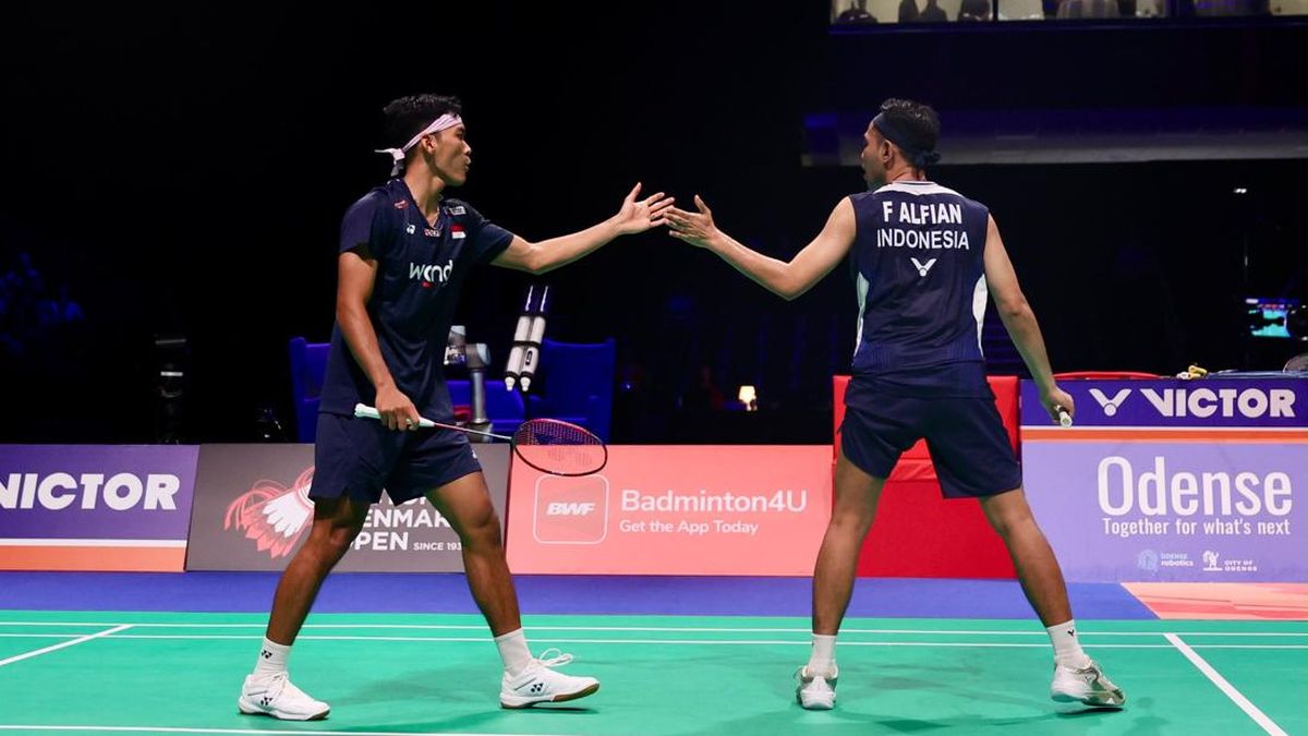 Fajar dan Fikri Menjadi Juara Ganda Putra di Denmark Open 2026