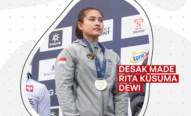 Desak Made Raih Emas di World Climbing Series Krakow 2026