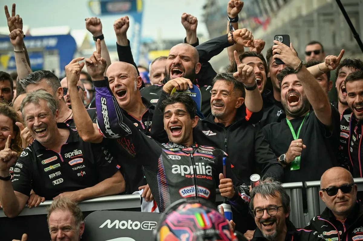 Kemenangan Dramatis di MotoGP Prancis: Aprilia Mendominasi