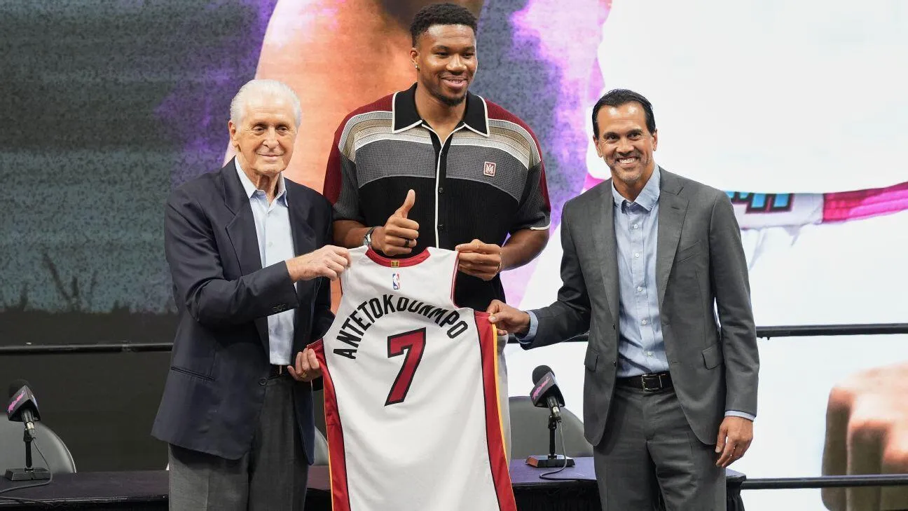 Kolaborasi Giannis dan Adebayo Siap Mengubah Wajah Miami Heat