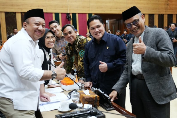 Komisi X DPR RI Berikan Dukungan Penuh kepada Menpora Erick Thohir untuk Rencana Kerja 2027