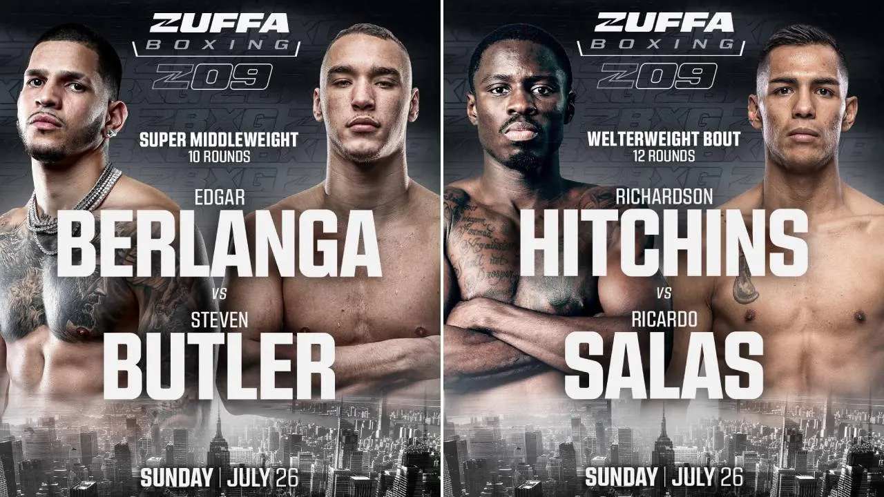Debut Edgar Berlanga dan Richardson Hitchins di Zuffa Boxing pada Juli Mendatang