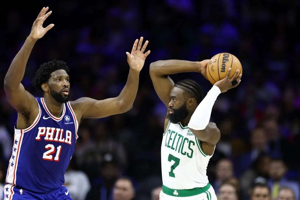 Kedatangan Jaylen Brown Disambut Antusias oleh Joel Embiid di Sixers