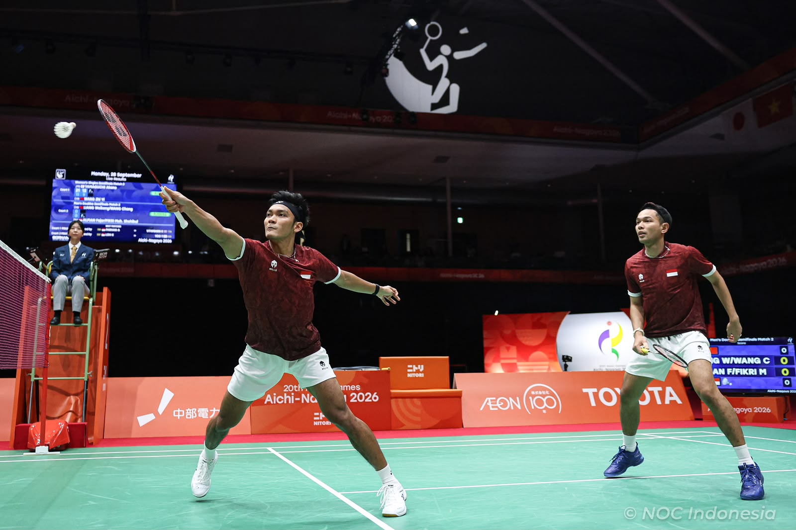 Fajar dan Fikri Sabet Medali Perunggu di Asian Games Aichi-Nagoya 2026