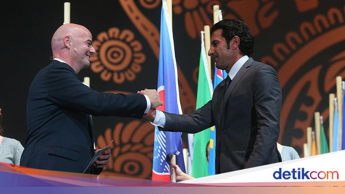 Luis Figo Mendesak Gianni Infantino untuk Mundur dari Jabatan Presiden FIFA
