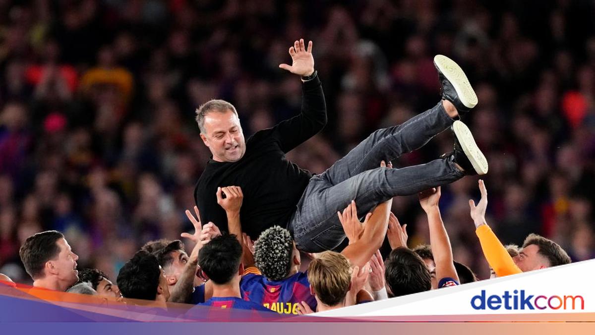 Hansi Flick Perpanjang Kontrak di Barcelona hingga 2028