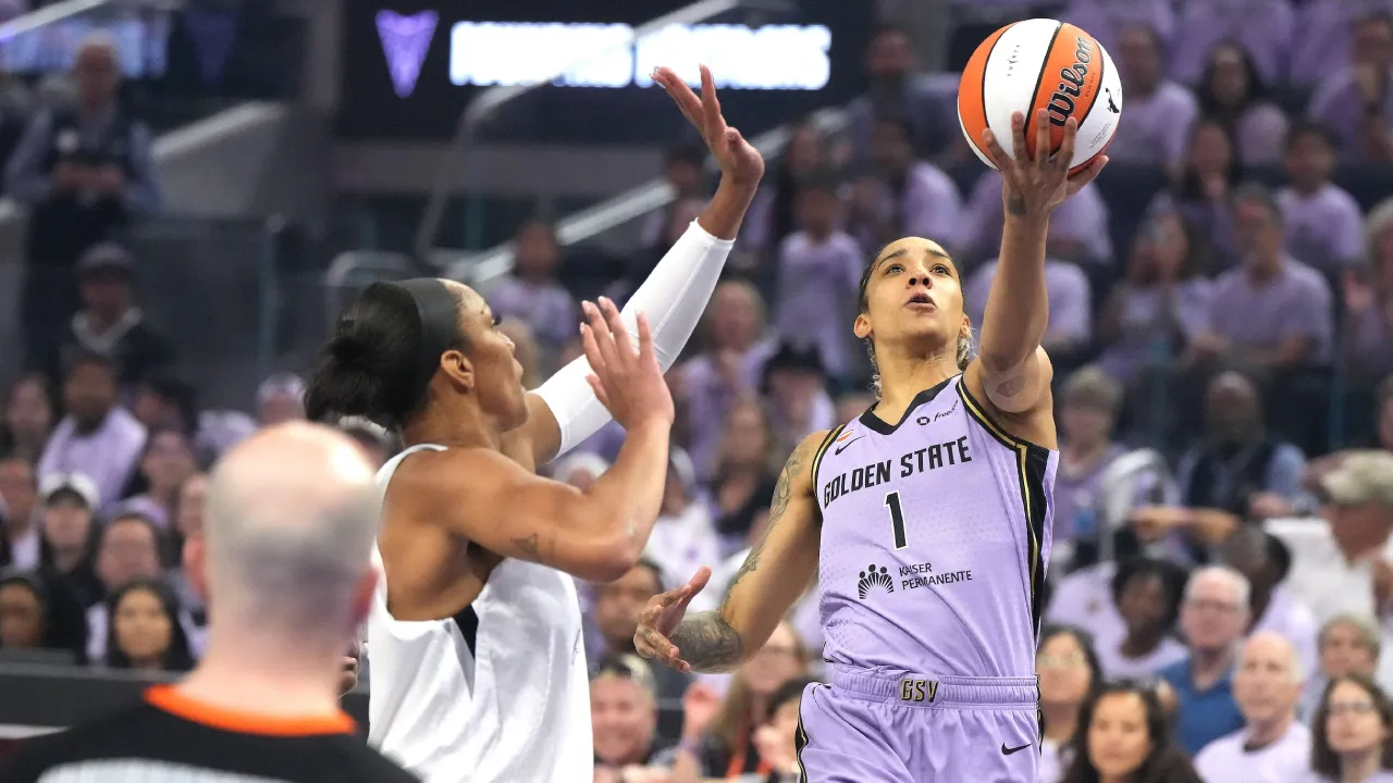 Valkyries Golden State Menang atas Aces Las Vegas di Game 1 Semifinal WNBA