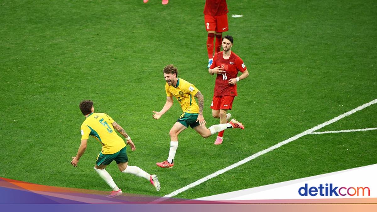 Socceroos Raih Kemenangan atas Turki dengan Skor 2-0