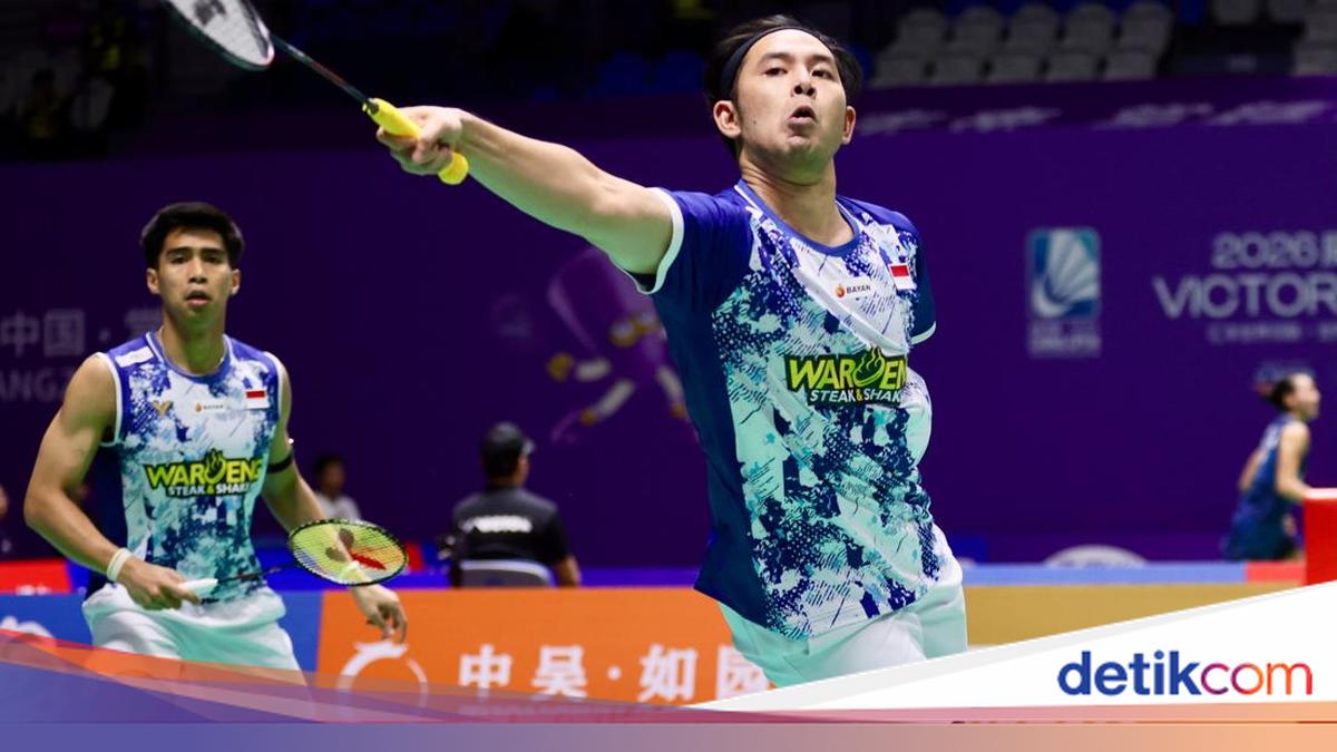 Sabar/Reza Terhenti di China Open 2026 Setelah Kalah dari Wakil Inggris