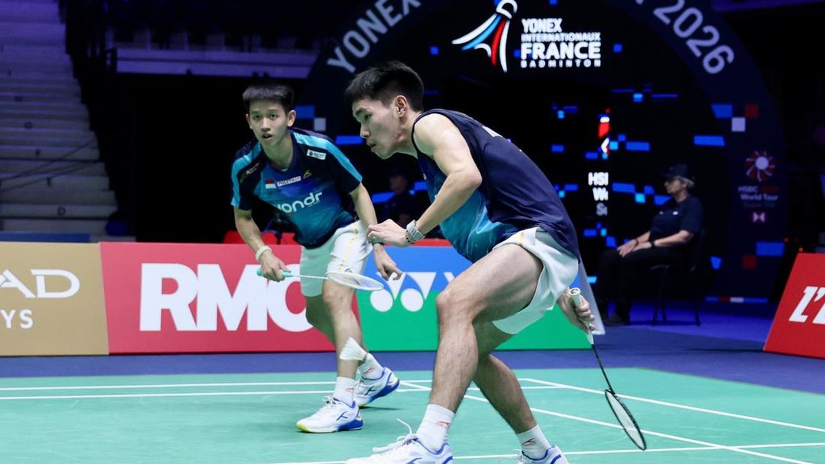 Dua Pasangan Ganda Putra Indonesia Gagal Melaju ke Final French Open 2026