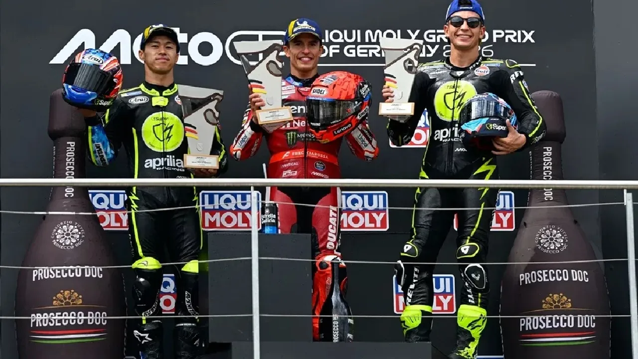 Dominasi Marc Marquez di MotoGP Jerman 2026, Trackhouse Raih Podium