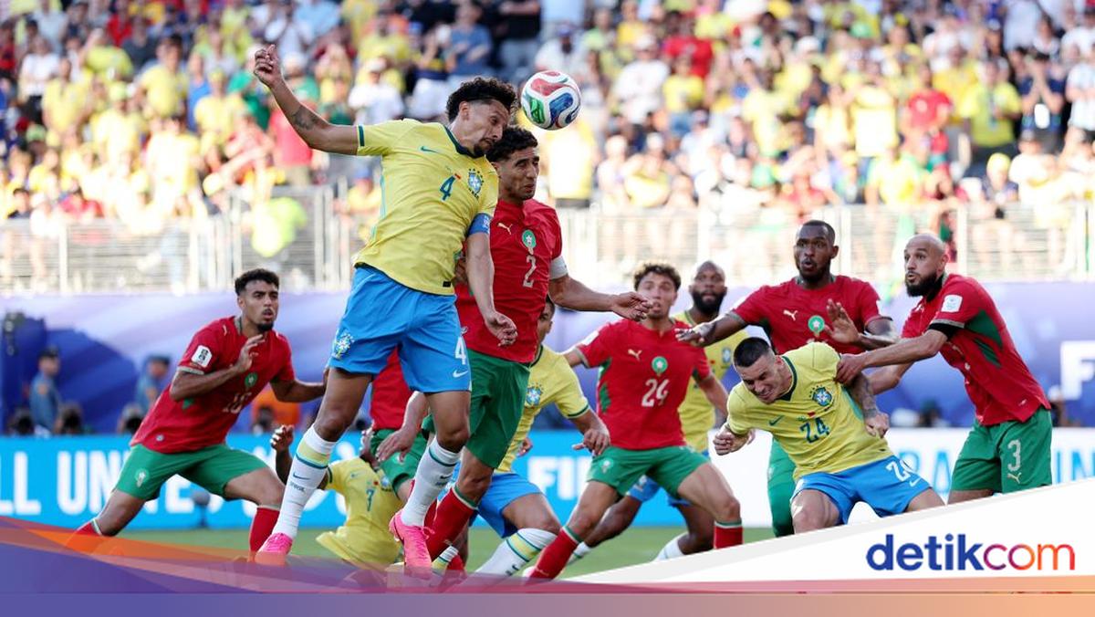 Pertandingan Seru Brasil dan Maroko Berakhir Imbang 1-1 di Piala Dunia 2026