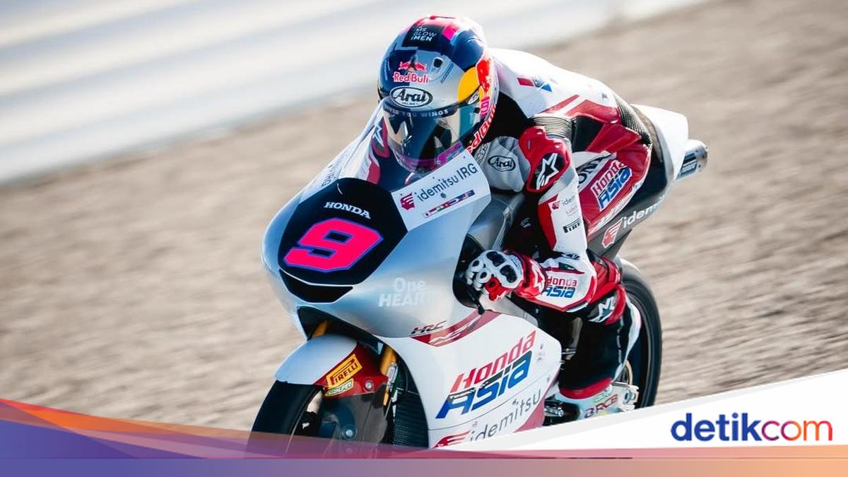 Veda Ega Raih Posisi 9 di Sesi Latihan Moto3 Prancis 2026