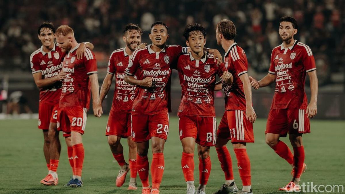 Bali United Menggila, Kalahkan Persijap Jepara 6-1 di Super League