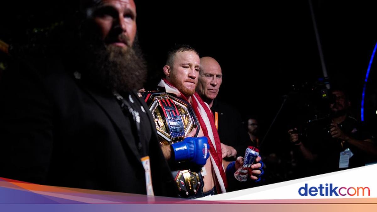Justin Gaethje Raih Gelar Juara Kelas Ringan di UFC Freedom 250 Setelah Kalahkan Ilia Topuria