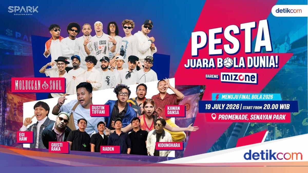 Rasakan Keseruan Pesta Juara Piala Dunia di Senayan Park!