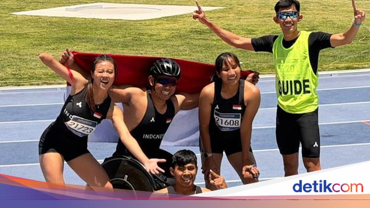 Indonesia Raih 15 Medali Emas di Grand Prix Para Atletik Dunia