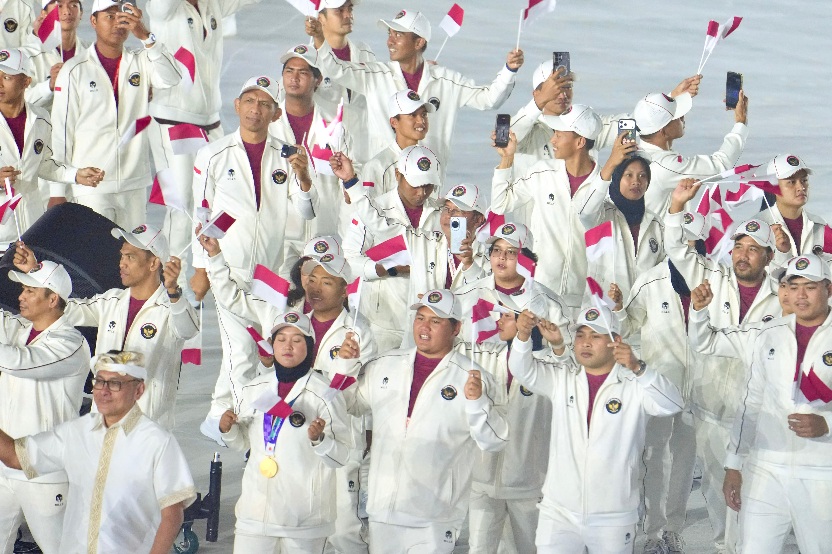 Indonesia Sukses Raih 5 Emas di Asian Games 2026, Menpora Erick: Ini Langkah Awal Menuju Olimpiade