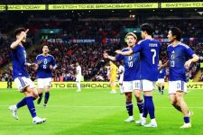 Inggris vs Jepang, Samurai Biru Taklukkan The Three Lions di Wembley