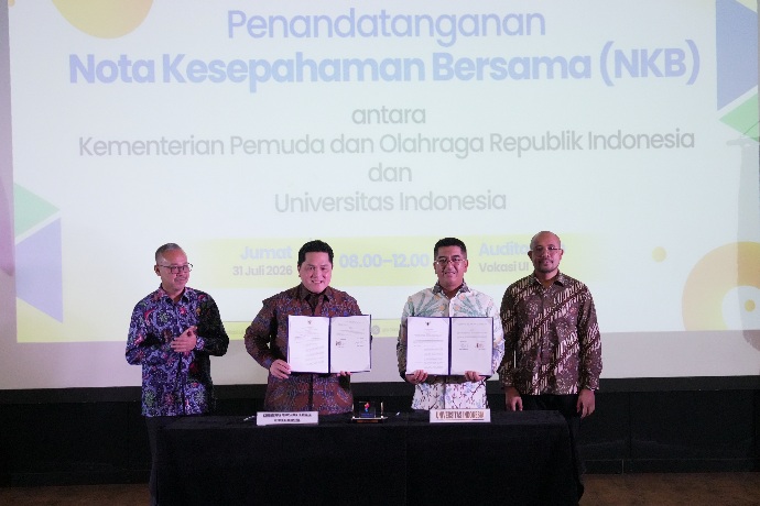 Kemenpora dan UI Jalin Kerja Sama untuk Meningkatkan Manajemen Olahraga di Indonesia