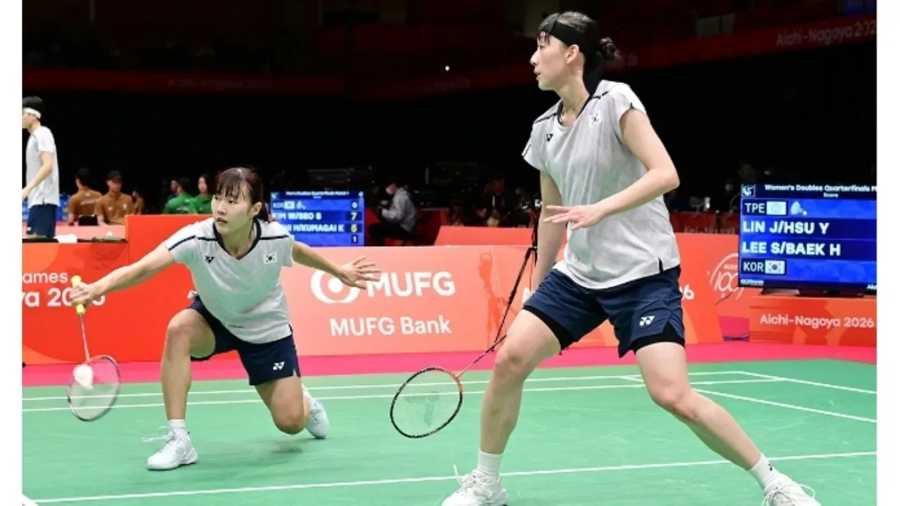 Pasangan Ganda Putri Baek Ha Na dan Lee So Hee Melaju ke Semifinal Asian Games 2026