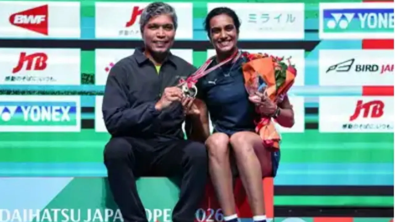 PV Sindhu Rayakan Kemenangan Pertama di Japan Open Setelah Empat Tahun Menunggu