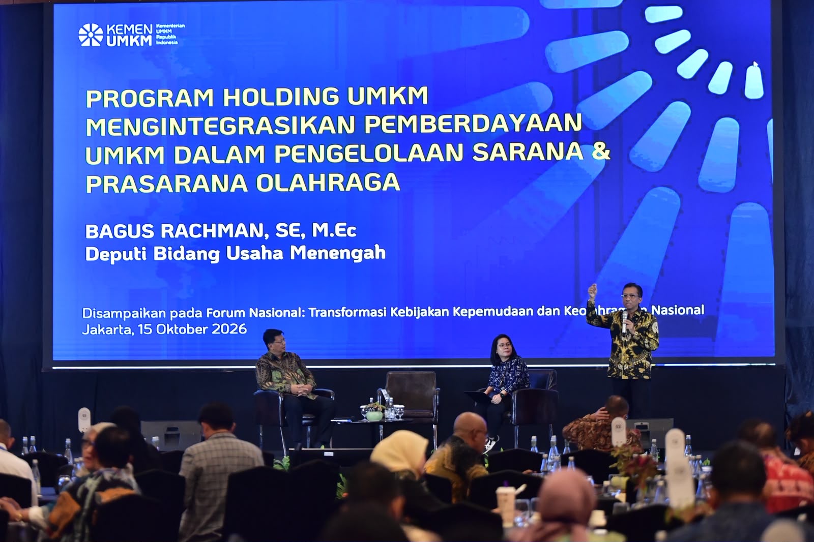 Kolaborasi Kemenpora, Kemendagri, dan Kementerian UMKM untuk Pengembangan Sarana Olahraga