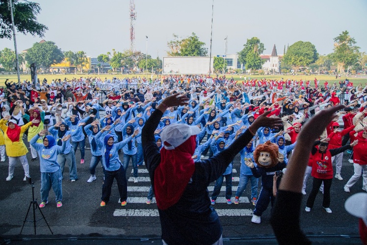 GEMAR Pertama di Wonosobo, Kemenpora Dorong Olahraga di Masyarakat