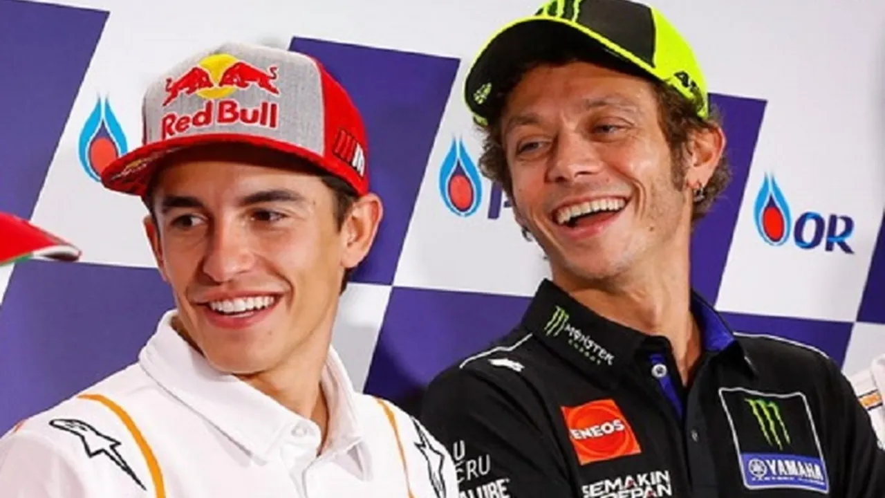 Dari Pengagum Menjadi Rival: Perjalanan Marc Marquez dan Valentino Rossi