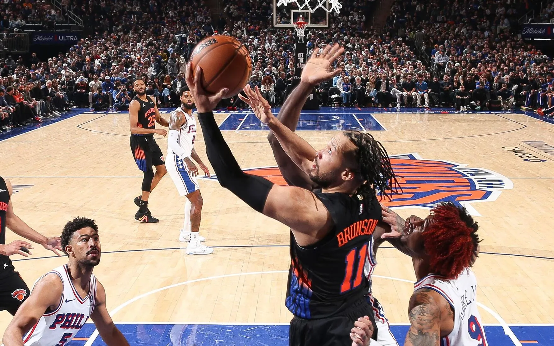 Knicks Raih Kemenangan Ketiga Usai Kalahkan 76ers 109-94