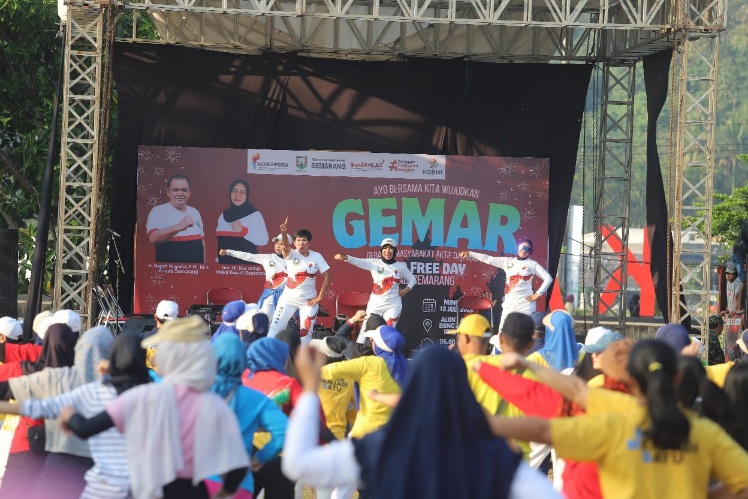Kemenpora Gelar Acara Gemar CFD di Kabupaten Semarang, Raih Antusiasme Tinggi