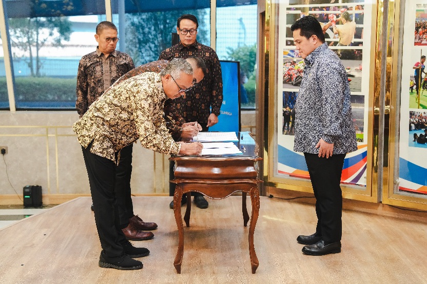Menpora Erick Lantik Pejabat Baru, Harapkan Transformasi Kemenpora dan Industri Olahraga Indonesia